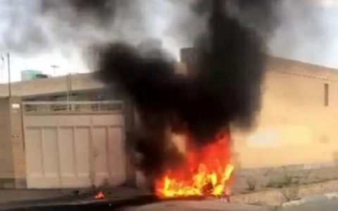 سانحه برای یک فروند پهپاد در شاهین شهر اصفهان