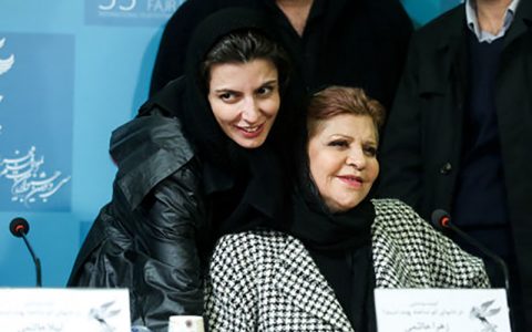 لیلا حاتمی ومادرش