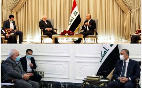 تسهیل توافقات در وین در جریان سفر ظریف به بغداد