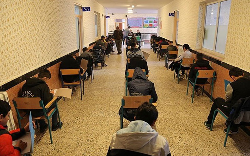 برگزاری امتحانات حضوری