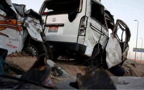 تصادف اتوبوس در مصر ۲۰ کشته بر جا گذاشت