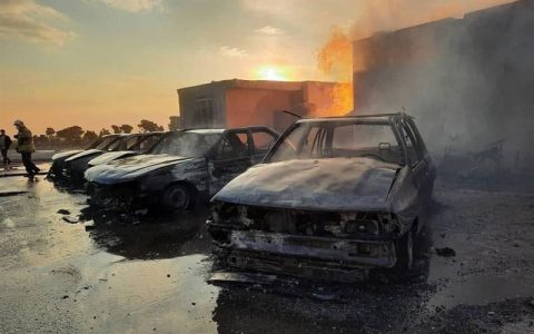 عامل آتش زدن ۴ دستگاه خودرو در خیابان دیباجی بازداشت شد