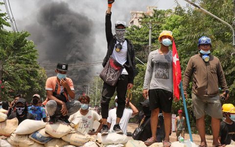 قتل ۸۲ نفر از معترضان توسط ارتش میانمار در یک روز