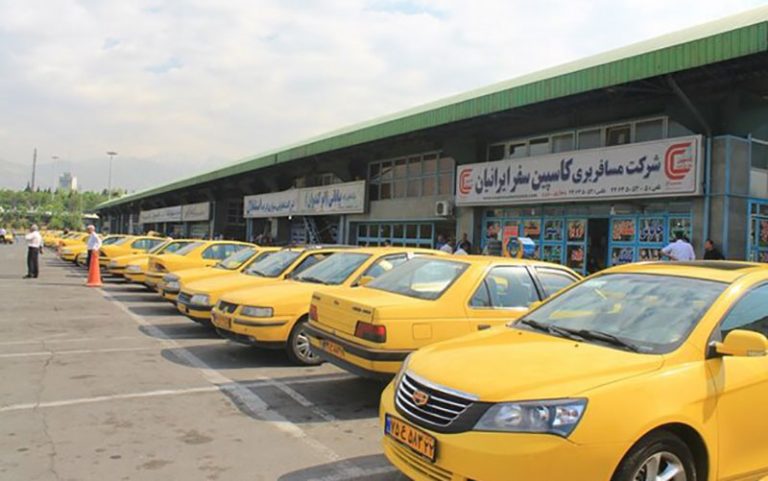 بنزین تاکسی های بین شهری