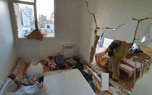 مصدومیت ۳ کودک در انفجار خانه‌