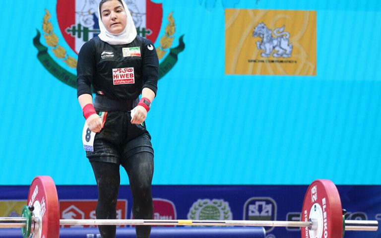 نخستین-نماینده-وزنه‌برداری-زنان-در-آسیا-اوت-شد