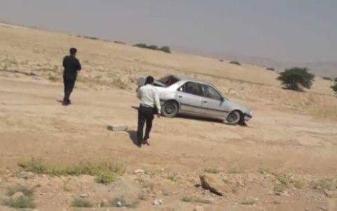 بی توجهی راننده خودرو سواری به دستور پلیس