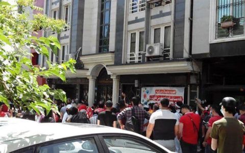 تجمع هواداران پرسپولیس