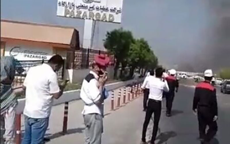 ترکیدگی خط انتقال اکسیژن به ۲ پتروشیمی در عسلویه ۲ نفر سوختند