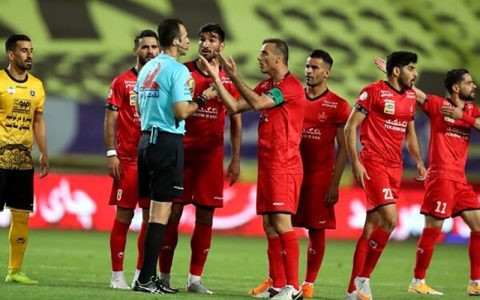 حکم بازی سپاهان - پرسپولیس