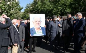 مراسم تشییع مرحوم «اکبر ترکان»