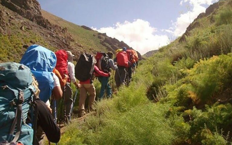 نجات چند کوهنورد از ارتفاعات حوالی اتوبان تهران - شمال