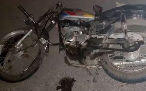 واژگونی موتورسیکلت