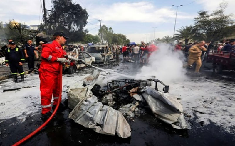 انفجار در صلاح‌الدین عراق