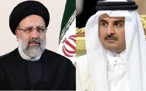 گفتگوی تلفنی امیر قطر و رئیسی