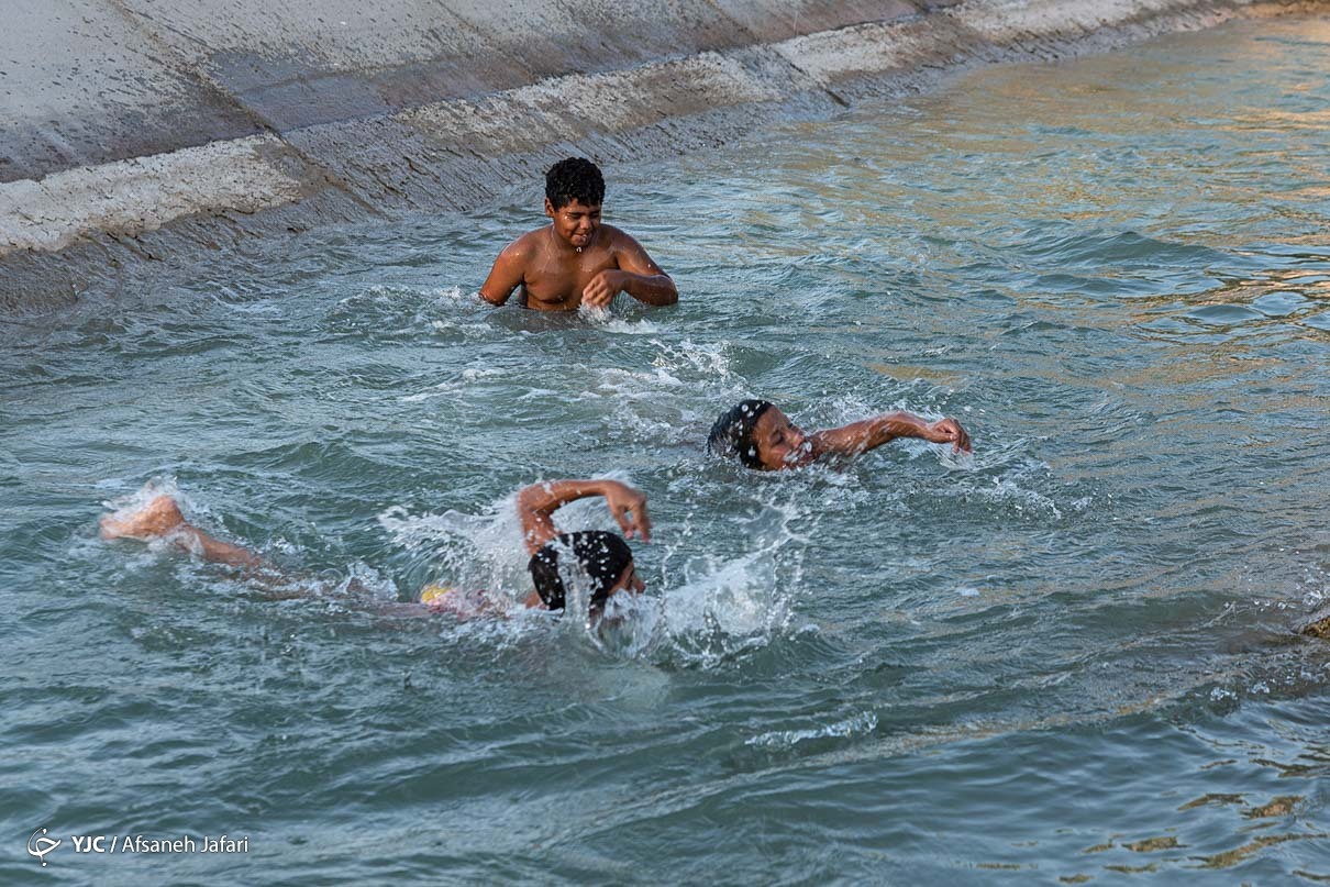 فرار از گرمای تابستان بوشهر