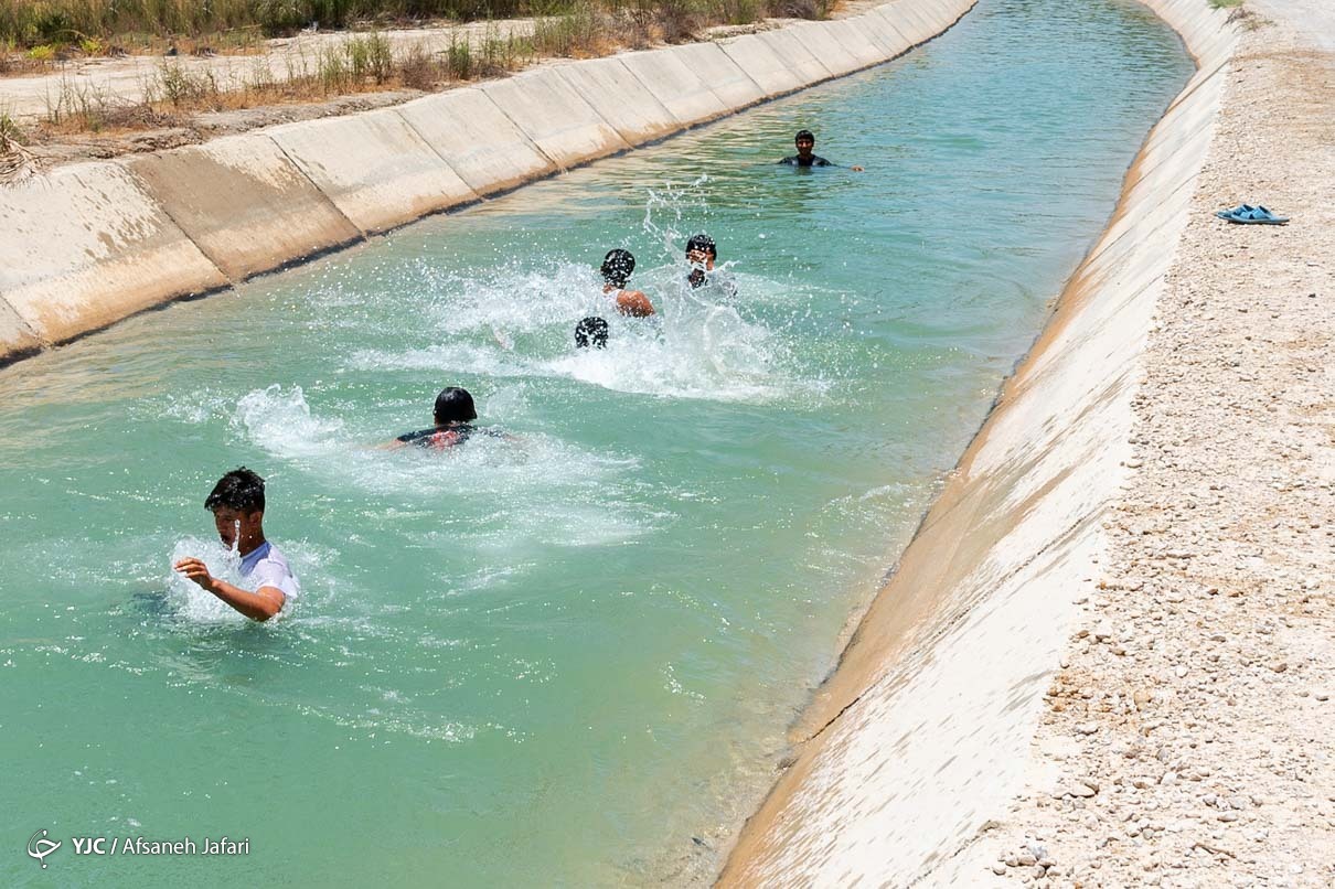 فرار از گرمای تابستان بوشهر