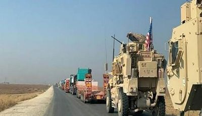 آمریکا ۶۰ کامیون حامل تجهیزات نظامی و لجستیک به پایگاه‌هایش در سوریه فرستاد