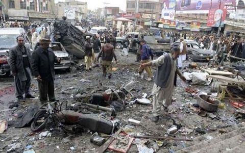 انفجار بمب در لاهور پاکستان