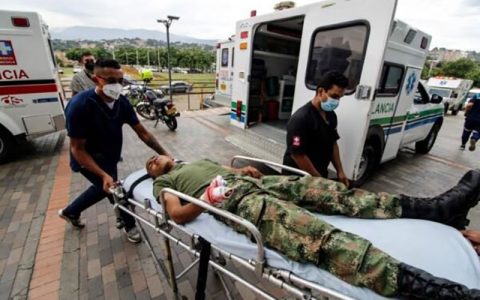 انفجار خودرو بمب گذاری شده در کلمبیا