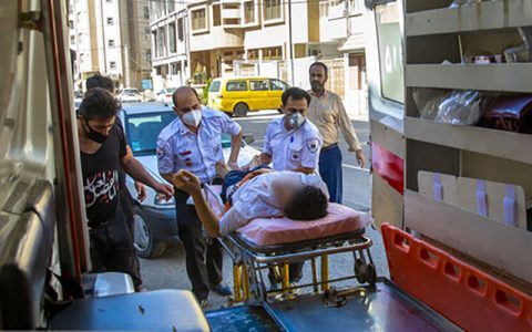 برخورد قطار با عابر پیاده در تهران 1 برخورد قطار با عابر پیاده در تهران