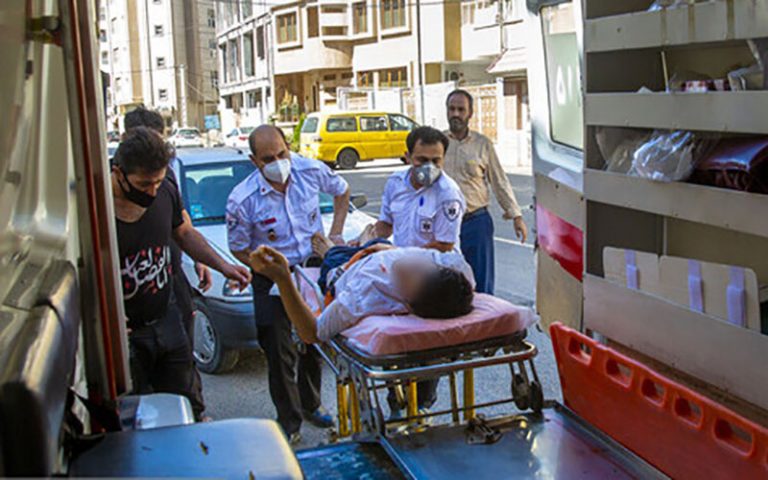 برخورد قطار با عابر پیاده در تهران