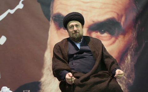 تشکر سید حسن خمینی از رهبر معظم انقلاب |