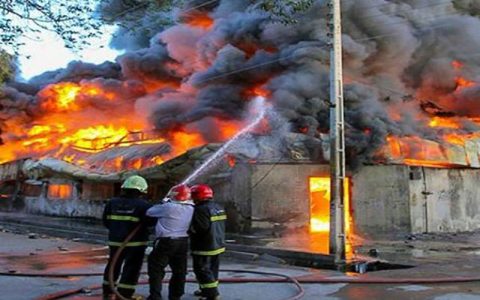 تلف شدن ۲۰۰ راس گوسفند در آتش 1 تلف شدن ۲۰۰ راس گوسفند در آتش
