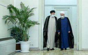 دیدار روحانی و رئیسی