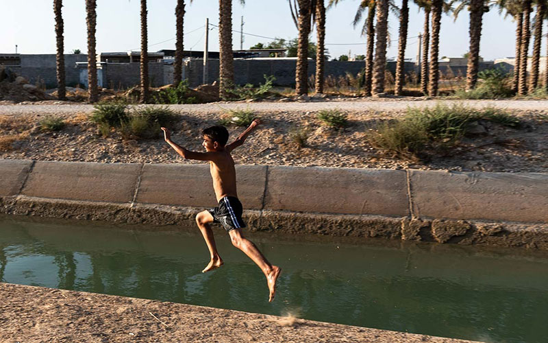 فرار از گرمای تابستان بوشهر