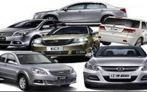قیمت خودروهای چینی