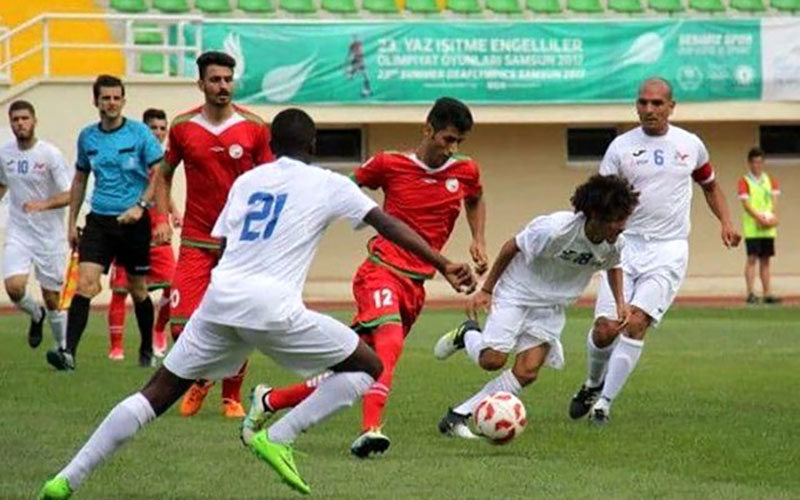 پیروزی ناشنوایان ایران برابر عراق پیروزی ناشنوایان ایران برابر عراق