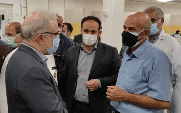 اظهارات نمکی در جریان بازدید از مراکز واکسیناسیون در تهران