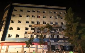 انفجار در یک ساختمان در شهران