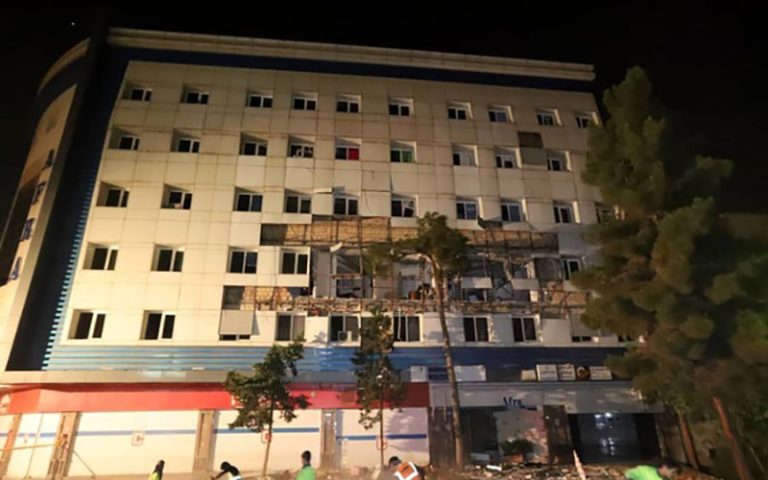 انفجار در یک ساختمان در شهران