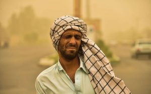 توفان ۲۶۱ نفر را در منطقه سیستان روانه بیمارستان کرد