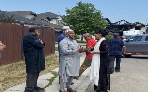 جان باختن ۷ نفر از جمله ۴ کودک بر اثر آتش سوزی در کانادا