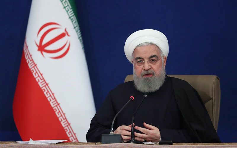 روحانی: تقریبا وارد پیک پنجم کرونا شده‌ایم