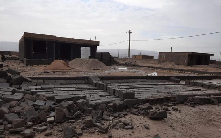 سیل و خسارت در لارستان فارس