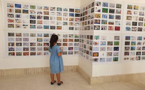 هفتصد اثر از کودکان و نوجوانان به نمایش درآمد