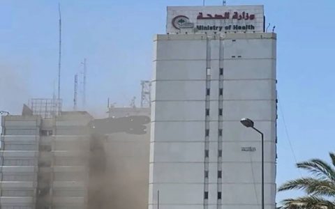 وزارت بهداشت عراق طعمه حریق شد