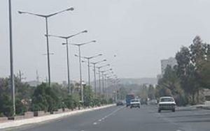 وزش باد و خیزش گرد و خاک در تهران