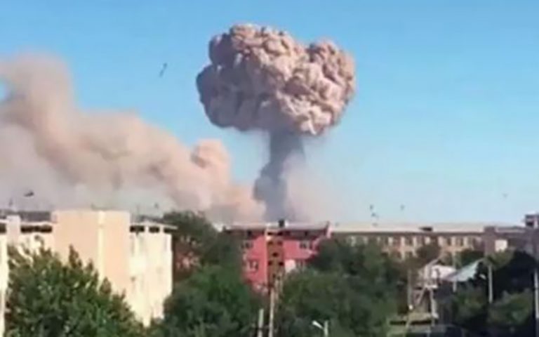 انفجار جدید در پایگاه «بایزاک» قزاقستان