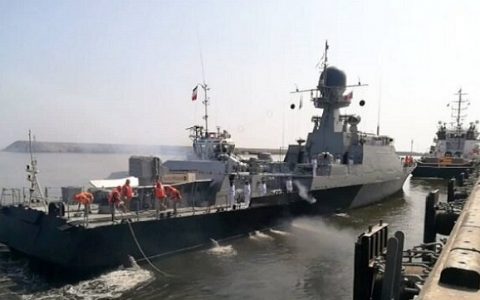 پهلو گرفتن ناوگروه روسیه در بندرگاه انزلی 1 پهلو گرفتن ناوگروه روسیه در بندرگاه انزلی