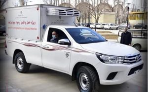حمله دزدها به خودرو حمل واکسن در تهران