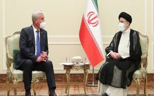رئیسی در دیدار با رئیس مجلس بلاروس