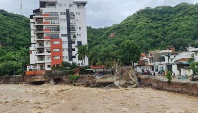 طوفان گرمسیری "نورا" در مکزیک قربانی گرفت
