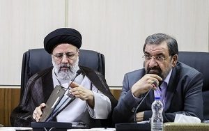 محسن رضایی- سید ابرهیم رئیسی