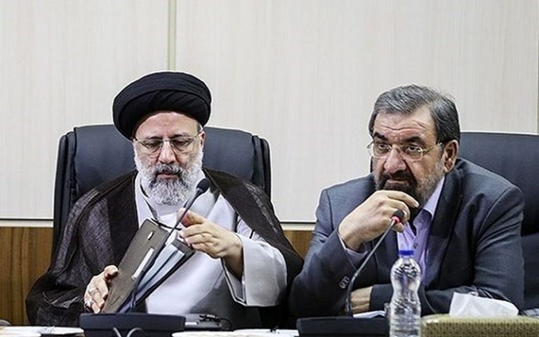 محسن رضایی- سید ابرهیم رئیسی