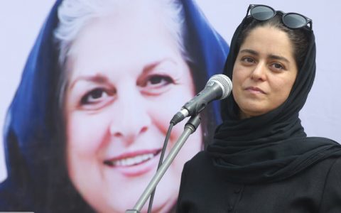 مراسم خاکسپاری فرشته طائرپور تهیه کننده سینما